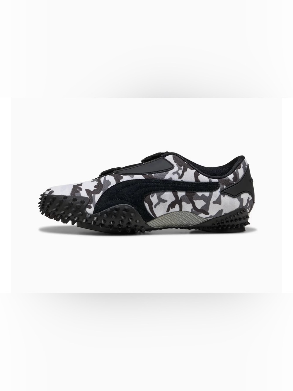 Puma Mostro Camouflage Spike-Stud Trainer - Black & Gray